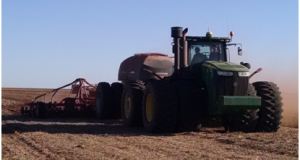 Imagem de Preparo do Modelo de Produção da SLC Agrícola.