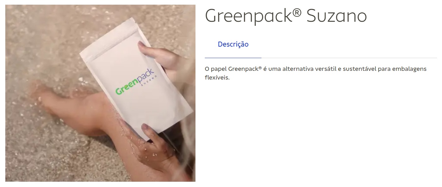 Exemplo do produto greenpack.