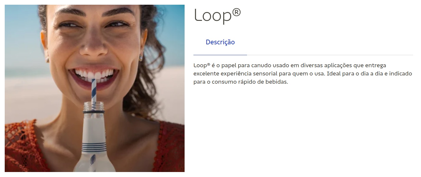 Exemplo do produto loop.
