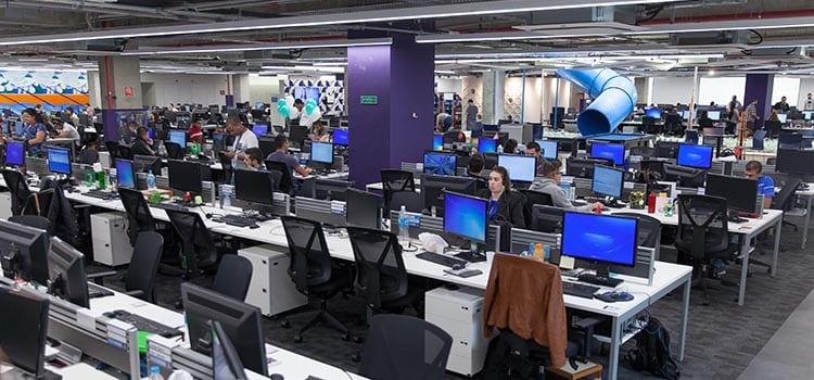 Imagem dentro da Empresa.